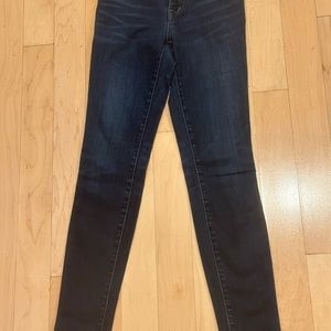Madewell Dark Denim Skinny Jeans